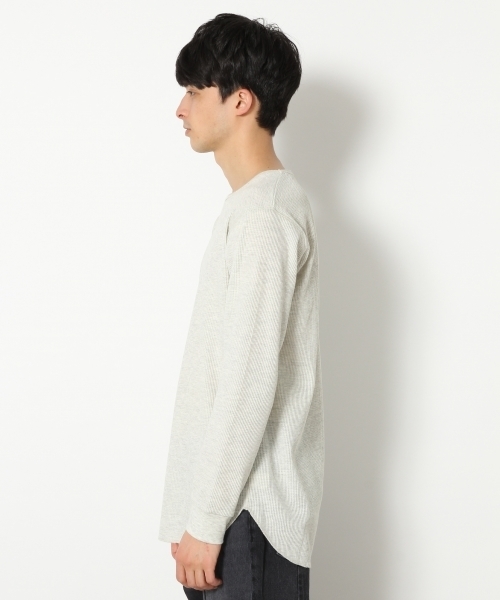 RAGEBLUE(レイジブルー)の「【抗菌防臭】ワッフルロングカットソー/748209(Tシャツ/カットソー・メンズ・オフホワイト/ホワイト/ブラック/ピンク系その他・SMALL/LARGE/MEDIUM)」の15枚目の写真