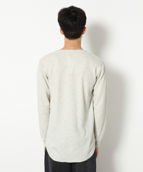 RAGEBLUE(レイジブルー)の「【抗菌防臭】ワッフルロングカットソー/748209(Tシャツ/カットソー・メンズ・オフホワイト/ホワイト/ブラック/ピンク系その他・SMALL/LARGE/MEDIUM)」の16枚目の写真