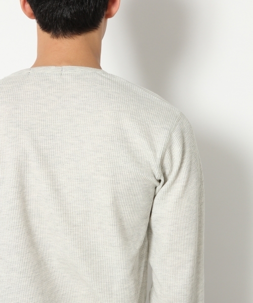 RAGEBLUE(レイジブルー)の「【抗菌防臭】ワッフルロングカットソー/748209(Tシャツ/カットソー・メンズ・オフホワイト/ホワイト/ブラック/ピンク系その他・SMALL/LARGE/MEDIUM)」の9枚目の写真