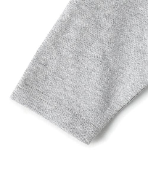 green label relaxing（グリーンレーベルリラクシング）の「【KIDS】 Vネック ビッグ Tシャツ 7L◆（Tシャツ/カットソー・キッズ・グレー/オフホワイト・135/125/105/115/95）」の12枚目の写真