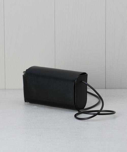 BEAUTY&YOUTH UNITED ARROWS（ビューティーアンドユースユナイテッドアローズ）の「＜BUILDING BLOCK＞PETITE BAG/ﾊﾞｯｸﾞ.（ショルダーバッグ・レディース・ブラック・FREE）」の2枚目の写真