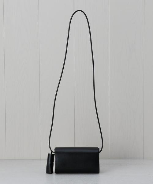 BEAUTY&YOUTH UNITED ARROWS（ビューティーアンドユースユナイテッドアローズ）の「＜BUILDING BLOCK＞PETITE BAG/ﾊﾞｯｸﾞ.（ショルダーバッグ・レディース・ブラック・FREE）」の4枚目の写真