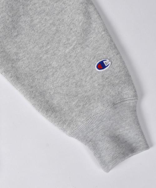 Champion（チャンピオン）の「Champion×SHIPS BLUESTORE: 別注 リバースウィーブ プルオーバーパーカー■（パーカー・メンズ・ライトグレー/ベージュ/ダークネイビー/ワインレッド・SMALL/MEDIUM/LARGE/X-LARGE）」の15枚目の写真