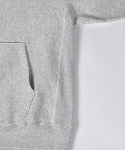 Champion（チャンピオン）の「Champion×SHIPS BLUESTORE: 別注 リバースウィーブ プルオーバーパーカー■（パーカー・メンズ・ライトグレー/ベージュ/ダークネイビー/ワインレッド・SMALL/MEDIUM/LARGE/X-LARGE）」の16枚目の写真