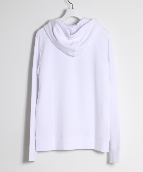 NUMBER (N)INE DENIM（ナンバーナインデニム）の「【NUMBER (N)INE DENIM】STUDIOUS限定 N(N)ロゴスウェットパーカー（パーカー・メンズ・ブラック/ホワイト・SMALL/LARGE/MEDIUM）」の6枚目の写真