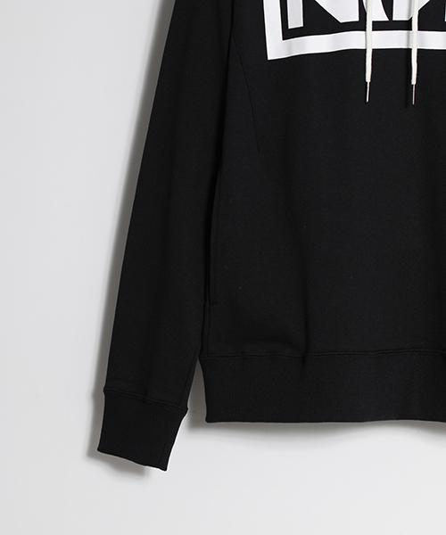 NUMBER (N)INE DENIM（ナンバーナインデニム）の「【NUMBER (N)INE DENIM】STUDIOUS限定 N(N)ロゴスウェットパーカー（パーカー・メンズ・ブラック/ホワイト・SMALL/LARGE/MEDIUM）」の16枚目の写真