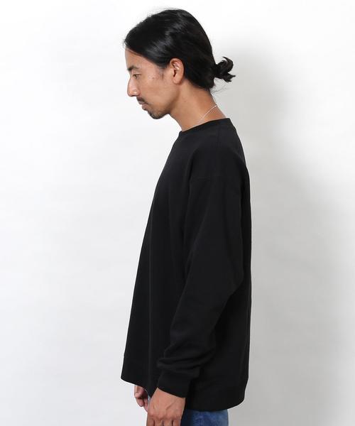 coen（コーエン）の「ビッグシルエットＴＣスウェットクルーネック（スウェット・メンズ・ブラック/コバルトブルー/イエロー/レッド・MEDIUM/SMALL/LARGE）」の13枚目の写真