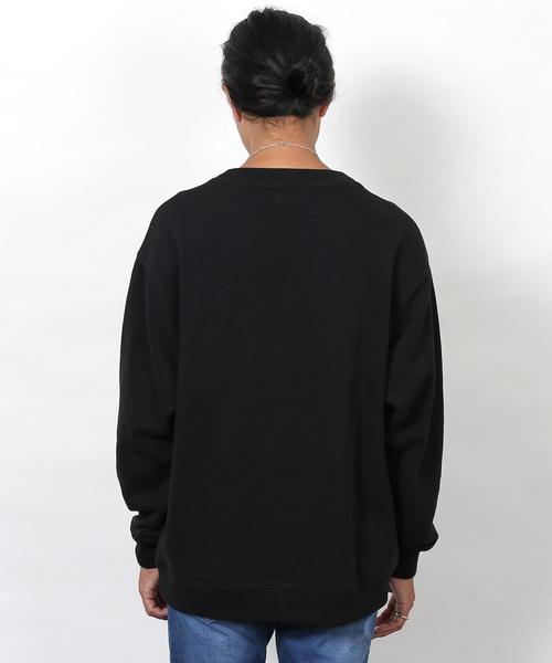 coen（コーエン）の「ビッグシルエットＴＣスウェットクルーネック（スウェット・メンズ・ブラック/コバルトブルー/イエロー/レッド・MEDIUM/SMALL/LARGE）」の14枚目の写真