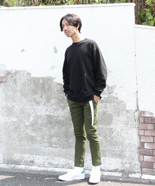 coen（コーエン）の「ビッグシルエットＴＣスウェットクルーネック（スウェット・メンズ・ブラック/コバルトブルー/イエロー/レッド・MEDIUM/SMALL/LARGE）」の7枚目の写真