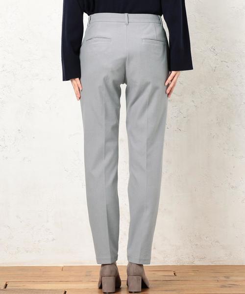 green label relaxing（グリーンレーベルリラクシング）の「KC Wライク FREE-LITCH スティックパンツ ◆（その他パンツ・レディース・ライトブルー/ブラック/モカ・40/38/36）」の4枚目の写真