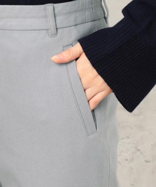 green label relaxing（グリーンレーベルリラクシング）の「KC Wライク FREE-LITCH スティックパンツ ◆（その他パンツ・レディース・ライトブルー/ブラック/モカ・40/38/36）」の9枚目の写真