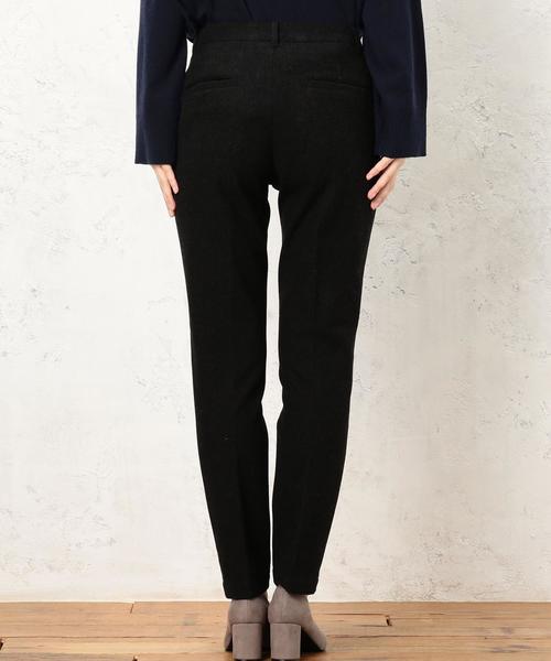 green label relaxing（グリーンレーベルリラクシング）の「KC Wライク FREE-LITCH スティックパンツ ◆（その他パンツ・レディース・ライトブルー/ブラック/モカ・40/38/36）」の13枚目の写真