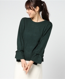 Honeys | 袖リボンプルオーバー(ニット/セーター)