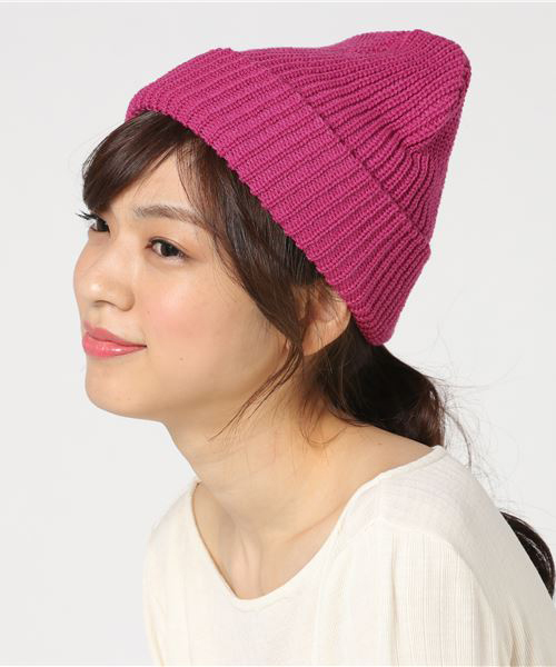 JABURO（ジャブロー）の「JABURO アゼニットキャップ ACRYL AZE WATCH（ニットキャップ/ビーニー・レディース・ブラック/ベージュ/パープル/ネイビー/レッド/オフホワイト/オリーブ/ピンク/オレンジ/ライトグリーン/マスタード/ラベンダー/オリーブドラブ/ブルー系その他/ライトパープル/ピンク系その他/ロイヤルブルー/ワイン・FREE）」の15枚目の写真