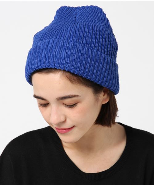 JABURO（ジャブロー）の「JABURO アゼニットキャップ ACRYL AZE WATCH（ニットキャップ/ビーニー・レディース・ブラック/ベージュ/パープル/ネイビー/レッド/オフホワイト/オリーブ/ピンク/オレンジ/ライトグリーン/マスタード/ラベンダー/オリーブドラブ/ブルー系その他/ライトパープル/ピンク系その他/ロイヤルブルー/ワイン・FREE）」の10枚目の写真