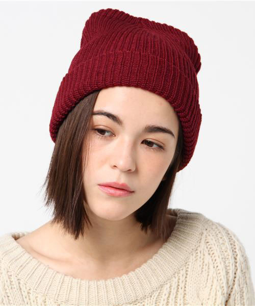 JABURO（ジャブロー）の「JABURO アゼニットキャップ ACRYL AZE WATCH（ニットキャップ/ビーニー・レディース・ブラック/ベージュ/パープル/ネイビー/レッド/オフホワイト/オリーブ/ピンク/オレンジ/ライトグリーン/マスタード/ラベンダー/オリーブドラブ/ブルー系その他/ライトパープル/ピンク系その他/ロイヤルブルー/ワイン・FREE）」の17枚目の写真