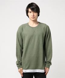 MODERN COTTON STRETCH LOUNGE ロングスリーブスウェットシャツ