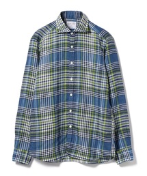 【美品】Brilla per il gusto リネンカッタウェイシャツ Brilla per il gusto（ブリッラ ペル イル グスト）【8/7再