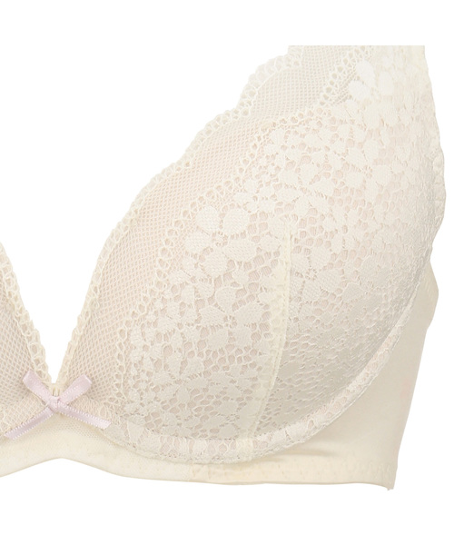 AMOSTYLE BY Triumph（アモスタイルバイトリンプ）の「夢みるブラ ブラ＆ショーツセット【A,B,C,Dカップ】AMST1150 WHU2 + Hikini（ブラ&ショーツ・レディース・ホワイト/ブルー・D70/B70/B75/C70/D75/C65/C75/B65/D65/A70/A75/C80/D80/C75L/D75L）」の3枚目の写真