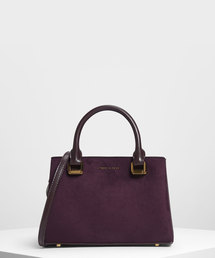 クラシックトップハンドルハンドバッグ / Classic Top Handle Handbag