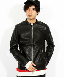 ８(eight) | シングル ライダースジャケット レザージャケット(ライダースジャケット)
