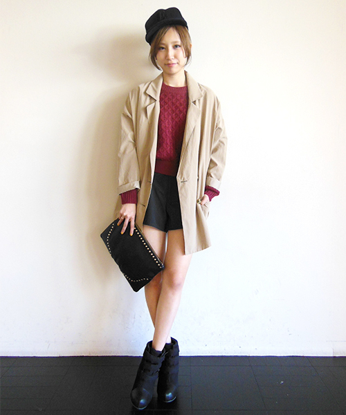 WHO'S WHO gallery（フーズフーギャラリー）の「【週末限定価格】ウールキャップ（キャップ・メンズ・チャコールグレー/ライトグレー/ネイビー・FREE）」の15枚目の写真