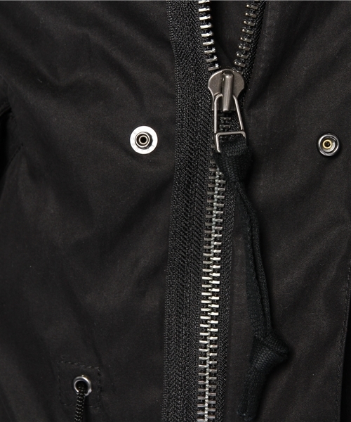 ESTNATION（エストネーション）の「ESTNATION A SPECIAL BLEND WITH MARVY JAMOKE ライニング取り外しモッズコート（モッズコート・メンズ・オリーブ/ブラック・SMALL/LARGE/MEDIUM）」の10枚目の写真