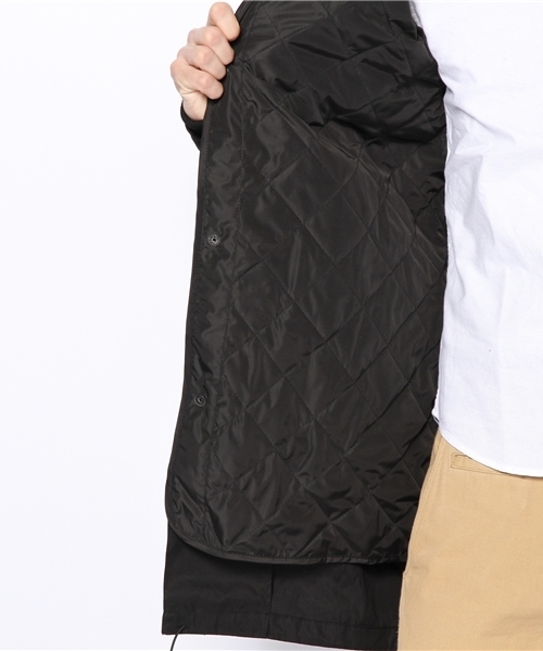 ESTNATION（エストネーション）の「ESTNATION A SPECIAL BLEND WITH MARVY JAMOKE ライニング取り外しモッズコート（モッズコート・メンズ・オリーブ/ブラック・SMALL/LARGE/MEDIUM）」の11枚目の写真