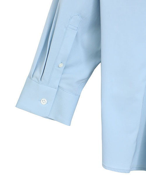 liberum（リベルム）の「【liberum】スクエアポケットシャツ（シャツ/ブラウス・メンズ・ブラック/サックスブルー・1/2）」の4枚目の写真