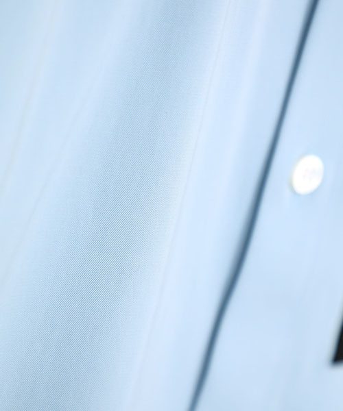 liberum（リベルム）の「【liberum】スクエアポケットシャツ（シャツ/ブラウス・メンズ・ブラック/サックスブルー・1/2）」の3枚目の写真