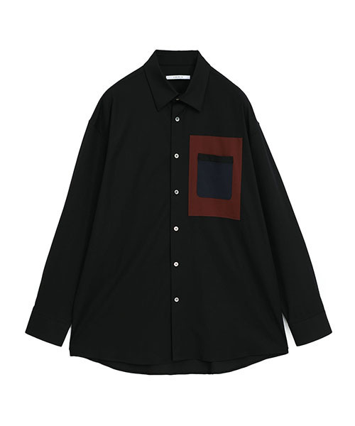 liberum（リベルム）の「【liberum】スクエアポケットシャツ（シャツ/ブラウス・メンズ・ブラック/サックスブルー・1/2）」の11枚目の写真