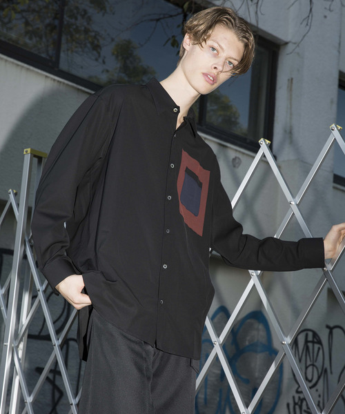 liberum（リベルム）の「【liberum】スクエアポケットシャツ（シャツ/ブラウス・メンズ・ブラック/サックスブルー・1/2）」の15枚目の写真