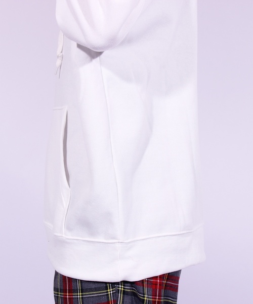 ８(eight)（エイト）の「ビッグパーカー プルオーバー（パーカー・メンズ・ホワイト/ブラック/ネイビー/グレー/レッド・FREE）」の12枚目の写真