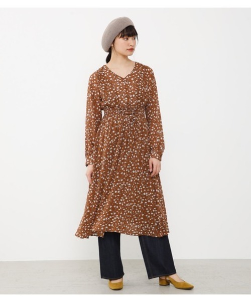 Avan Lily アヴァンリリィ の Nostalgic Flowerレースup Op ワンピース Wear