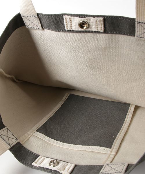 CONVERSE（コンバース）の「CONVERSE/PIGMENT TOTE BAG（トートバッグ・メンズ・ブラック/ベージュ/ネイビー/ピンク・FREE）」の7枚目の写真