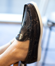 NANO universe | STOKTON(ストックトン)/ パイソン型押し Slip-On(その他シューズ)