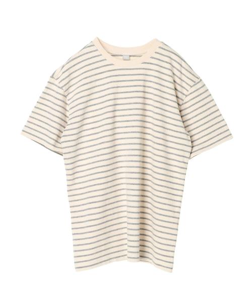 CRAFT STANDARD BOUTIQUE(クラフトスタンダードブティック)の「衿リブクルーネックリブカットプルオーバー2○(Tシャツ/カットソー・メンズ・グレー系その他/グレー系その他2/ホワイト系その他4/ブルー系その他2/グレー系その他4・LL/M/L)」の8枚目の写真