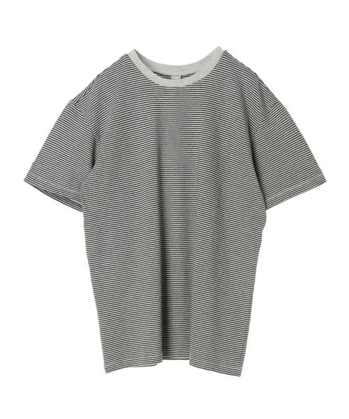 CRAFT STANDARD BOUTIQUE(クラフトスタンダードブティック)の「衿リブクルーネックリブカットプルオーバー2○(Tシャツ/カットソー・メンズ・グレー系その他/グレー系その他2/ホワイト系その他4/ブルー系その他2/グレー系その他4・LL/M/L)」の14枚目の写真
