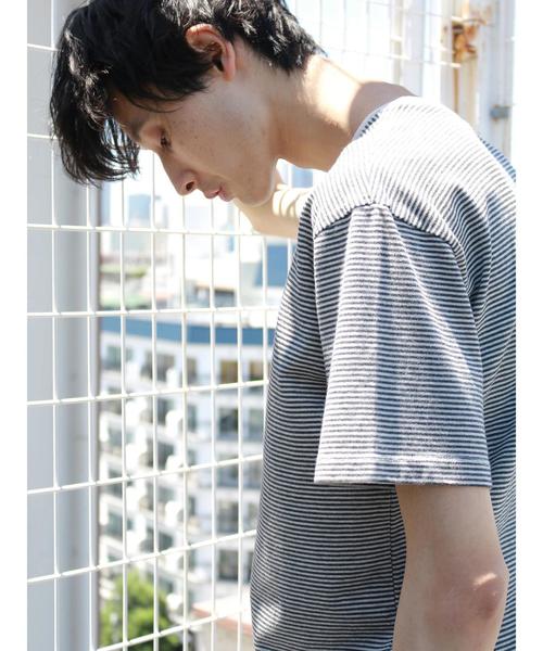 CRAFT STANDARD BOUTIQUE(クラフトスタンダードブティック)の「衿リブクルーネックリブカットプルオーバー2○(Tシャツ/カットソー・メンズ・グレー系その他/グレー系その他2/ホワイト系その他4/ブルー系その他2/グレー系その他4・LL/M/L)」の17枚目の写真