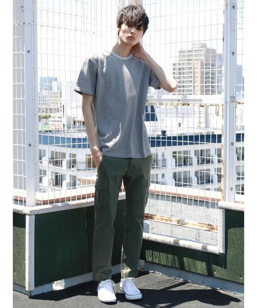 CRAFT STANDARD BOUTIQUE(クラフトスタンダードブティック)の「衿リブクルーネックリブカットプルオーバー2○(Tシャツ/カットソー・メンズ・グレー系その他/グレー系その他2/ホワイト系その他4/ブルー系その他2/グレー系その他4・LL/M/L)」の16枚目の写真