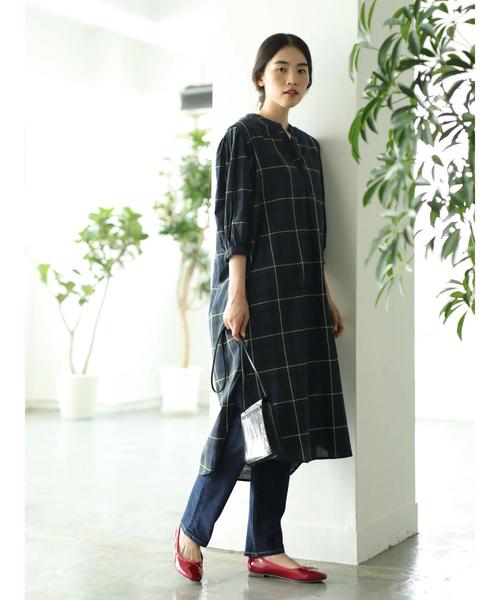 AMERICAN HOLIC（アメリカンホリック）の「テーパードデニムパンツ＊（デニムパンツ・レディース・インディゴブルー/ワンウォッシュ・S/M/L/XS/XXS）」の18枚目の写真