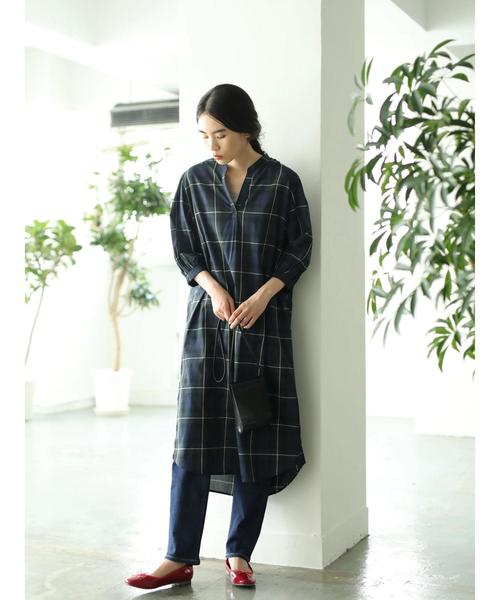 AMERICAN HOLIC（アメリカンホリック）の「テーパードデニムパンツ＊（デニムパンツ・レディース・インディゴブルー/ワンウォッシュ・S/M/L/XS/XXS）」の19枚目の写真