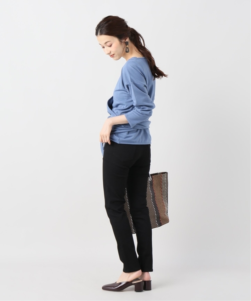 B.C STOCK（ベーセーストック）の「スタイルケアストレッチスキニーパンツ（デニムパンツ・レディース・ブラック/ブラック系その他・SMALL/MEDIUM）」の13枚目の写真
