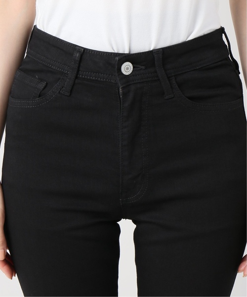 B.C STOCK（ベーセーストック）の「スタイルケアストレッチスキニーパンツ（デニムパンツ・レディース・ブラック/ブラック系その他・SMALL/MEDIUM）」の7枚目の写真
