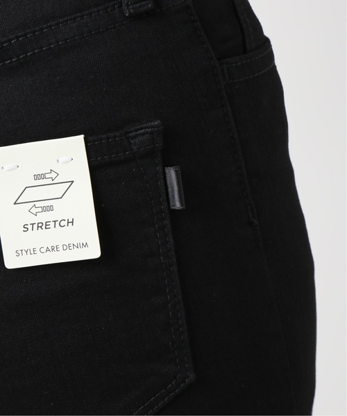 B.C STOCK（ベーセーストック）の「スタイルケアストレッチスキニーパンツ（デニムパンツ・レディース・ブラック/ブラック系その他・SMALL/MEDIUM）」の6枚目の写真