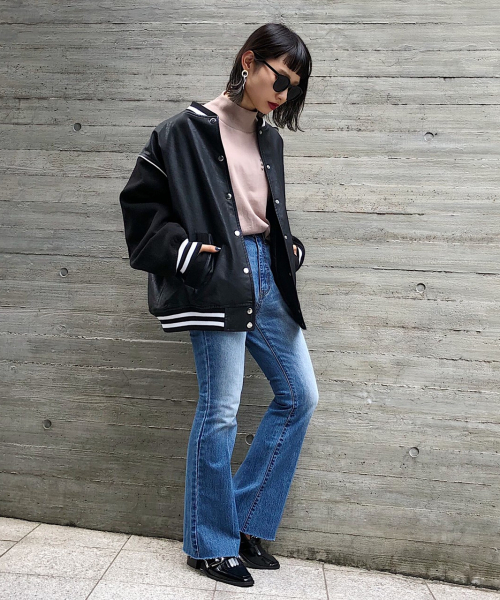 PAGEBOY(ページボーイ)の「ハイネックロゴロンT(Tシャツ/カットソー・レディース・ブラック/オフホワイト/ライトブラウン・FREE)」の15枚目の写真