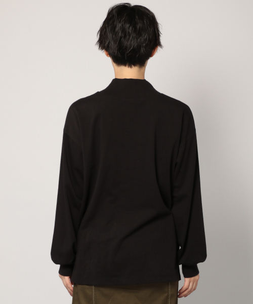 PAGEBOY(ページボーイ)の「ハイネックロゴロンT(Tシャツ/カットソー・レディース・ブラック/オフホワイト/ライトブラウン・FREE)」の18枚目の写真