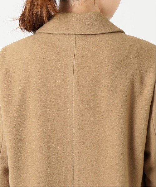 La TOTALITE(ラトータリテ)の「ウールビーバーチェスターコート◆(チェスターコート・レディース・ネイビー/グレー系その他/キャメル・38/36)」の11枚目の写真