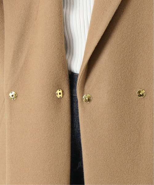 La TOTALITE(ラトータリテ)の「ウールビーバーチェスターコート◆(チェスターコート・レディース・ネイビー/グレー系その他/キャメル・38/36)」の16枚目の写真