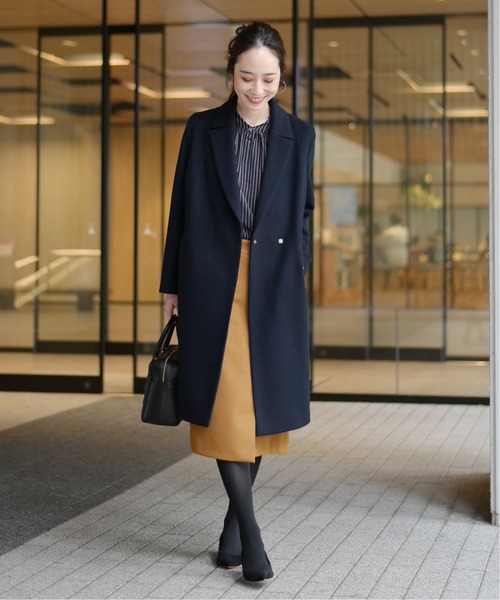 セール】ウールビーバーチェスターコート◇（チェスターコート）｜La